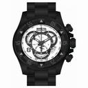 Invicta Excursion Chronograph White Dial Black Black Ion-plated Men's Watch 80628