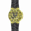 Invicta Excursion Reserve Chronograph Gold Dial Black Polyurethane Men's Watch 18557