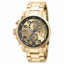 Invicta Force Chronograph Gold and Black Dial Gold Ion-plated Men's Watch 14958