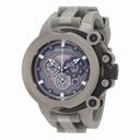 Invicta Force Grey Dial Titanium Polyurethane Men's Watch 0958