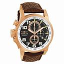 Invicta Force Lefty Chronograph Black Dial Rose Gold-Tone Men's Watch 13056