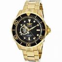 Invicta Grand Diver Automatic Black Dial Black Ion-plated Men's Watch  13709