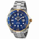 Invicta Grand Diver Blue Carbon Fiber Dial Men's Watch 12566
