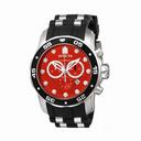 Invicta Grand Diver Red Dial Swiss Chronograph Quartz Ladies Watch 6979