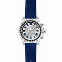 Invicta Grand Diver Silver Dial Blue Leather Men's Watch 14923
