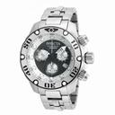 Invicta Hydromax Chronograph Black and Silver Dial Stainless Steel Men's Watch 19012