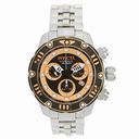 Invicta Hydromax Chronograph Black and Yellow Dial Stainless Steel Men's Watch 19014