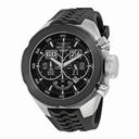 Invicta I-Force Chronograph Black Dial Black Silicone Men's Watch 16927
