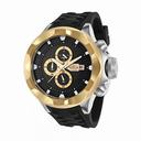 Invicta I Force Chronograph Black Dial Black Silicone Men's Watch 16897