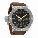 Invicta I-Force Black Dial Brown Leather Men's Watch 14636