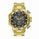 Invicta I-Force Chronograph Black Dial 18kt Gold-plated Men's Watch 19182