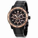 Invicta II Collection Chronograph Black Ion-plated Stainless Steel Men's Watch 1206