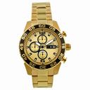 Invicta II Gold-tone Chronograph Men's Watch 1016