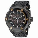 Invicta Jason Taylor Chronograph Black Dial Black Polyurethane Men's Watch 17823