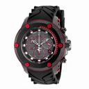 Invicta Jason Taylor Chronograph Black Dial Black Polyurethane Men's Watch 17826