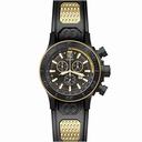 Invicta Jason Taylor Chronograph Black Dial Black Polyurethane Men's Watch 19577