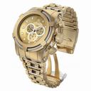 Invicta Jason Taylor Chronograph Gold Dial Gold-plated Men's Watch 17834