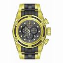 Invicta Jason Taylor Chronograph Grey Dial Black Polyurethane Men's Watch 16006