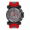 Invicta Jason Taylor Chronograph Grey Dial Red Rubber Men's Watch 14517