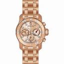 Invicta Ladys Pro Diver Multi-function Rose Dial Rose Gold-plated Ladies Watch 15037