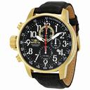 Invicta Lefty Chronograph Black Dial Gold-tone Stainless Steel Men's Watch 1515