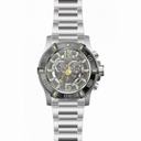 Invicta Luminary Chronograph Gunmetal Dial Stainless Steel Men's Watch 13643
