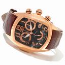 Invicta Lupah Chronograph Black Dial Rose Gold-Tone Stainless Steel Men's Watch 13004