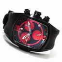 Invicta Lupah Chronograph Red Dial Black Polyurethane Band Men's Watch 14015