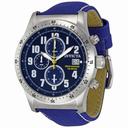 Invicta Military Chronograph Stainless Steel Blue Dial Men's Watch 1317