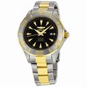 Invicta Ocean Ghost III Black Dial Two Tone Stainless Steel Men's Watch 7037