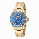 Invicta Pro Diver Automatic Blue Dial Gold-plated Men's Watch 18507