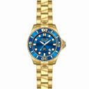 Invicta Pro Diver Automatic Blue Dial Gold-plated Men's Watch 19806