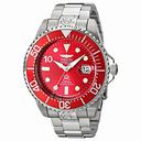 Invicta Pro Diver Automatic Red Dial Stainless Steel Men's Watch 16858