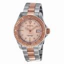 Invicta Pro Diver Automatic Rose Dial Two-tone Men's Watch 14344