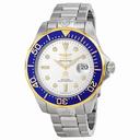 Invicta Pro Diver Automatic Silver Dial Stainless Steel Men's Watch 13788