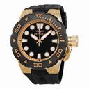 Invicta Pro Diver Black Dial Black Rubber Men's Watch 16136