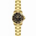 Invicta Pro Diver Black Dial Gold-plated Men's Watch 8929C