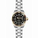 Invicta Pro Diver Black Dial Stainless Steel Men's Watch 12567