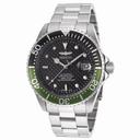 Invicta Pro Diver Black Dial Stainless Steel Men's Watch 15586