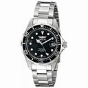 Invicta Pro Diver Black Dial Stainless Steel Men's Watch 17046