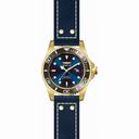 Invicta Pro Diver Blue Dial Blue Leather Men's Watch 22076