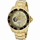 Invicta Pro Diver Champagne Dial 18kt Gold-plated Men's Watch 13710