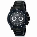Invicta Pro Diver Chronograph Black Dial Black Ion-plated Men's Watch 15404