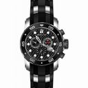 Invicta Pro Diver Chronograph Black Dial Black Polyurethane Men's Watch 17879
