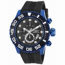 Invicta Pro Diver Chronograph Black Dial Black Polyurethane Men's Watch 19249