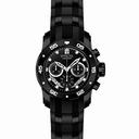 Invicta Pro Diver Chronograph Black Dial Black Polyurethane Men's Watch 21930