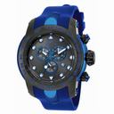 Invicta Pro Diver Chronograph Black Dial Blue Silicone Men's Watch 18028
