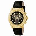 Invicta Pro Diver Chronograph Black Dial Gold-Tone Stainless Steel Men's Watch 1721