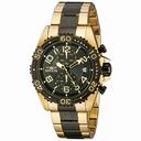 Invicta Pro Diver Chronograph Black Dial Two-tone Men's Watch 15422