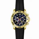 Invicta Pro Diver Chronograph Blue Dial Black Silicone Men's Watch 20299